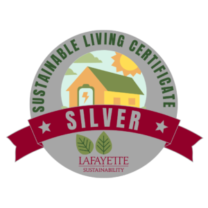 The sticker for the silver level.